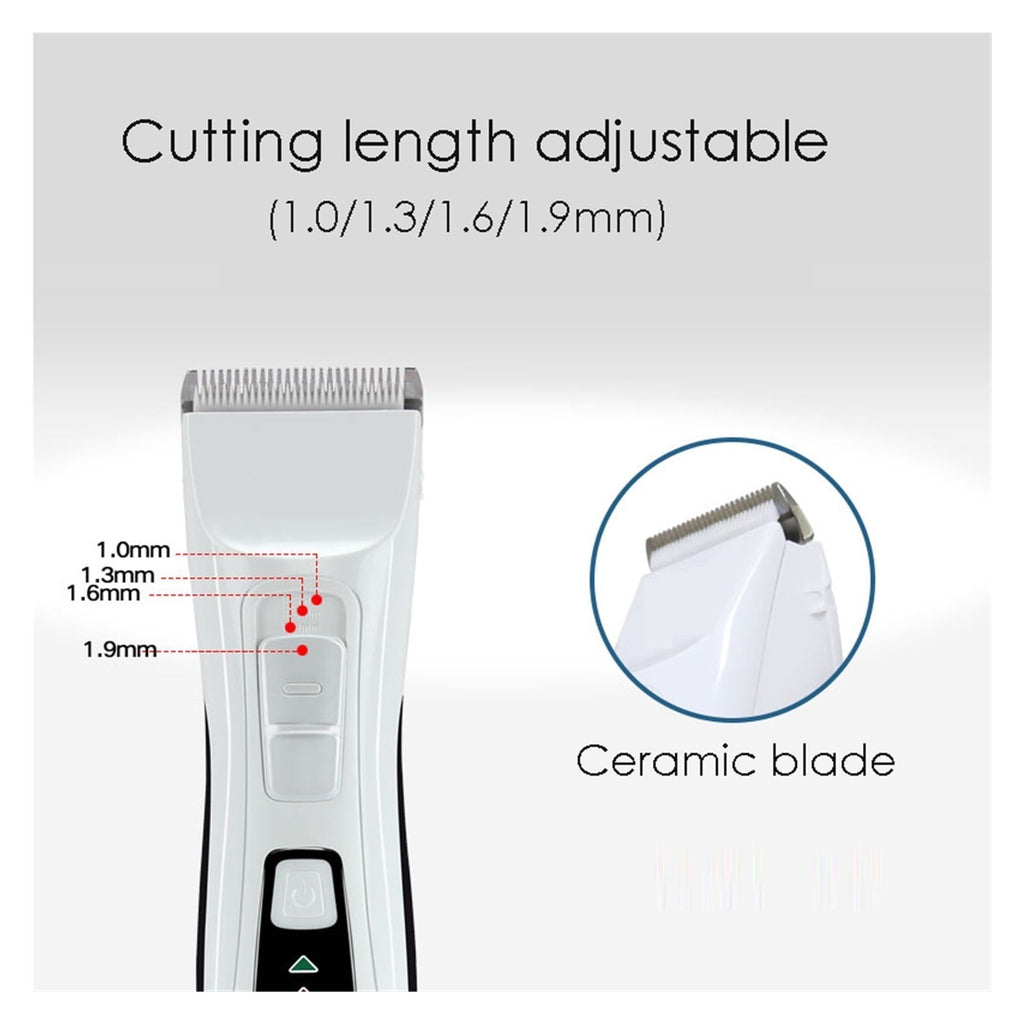 CP9200 Pet Trimmer Rechargeable Dog Hair Clipper Electric Dog Grooming Haircut Shaver Machine ,Low Noise Pet Groomig Kit