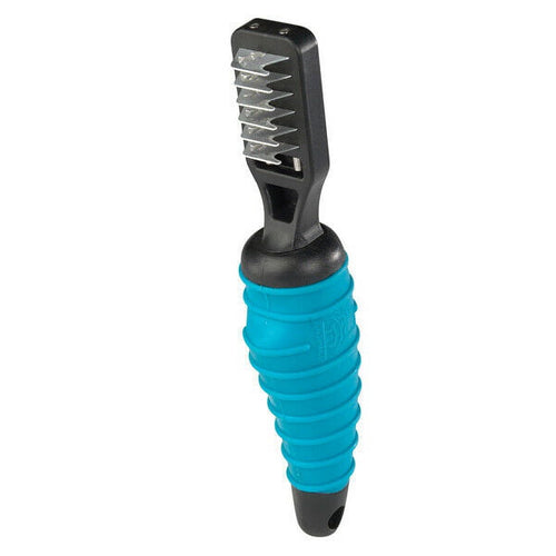 4 Piece Dog Grooming Tool Kit Professional Pet Groomer Basic Supplies Teal Color