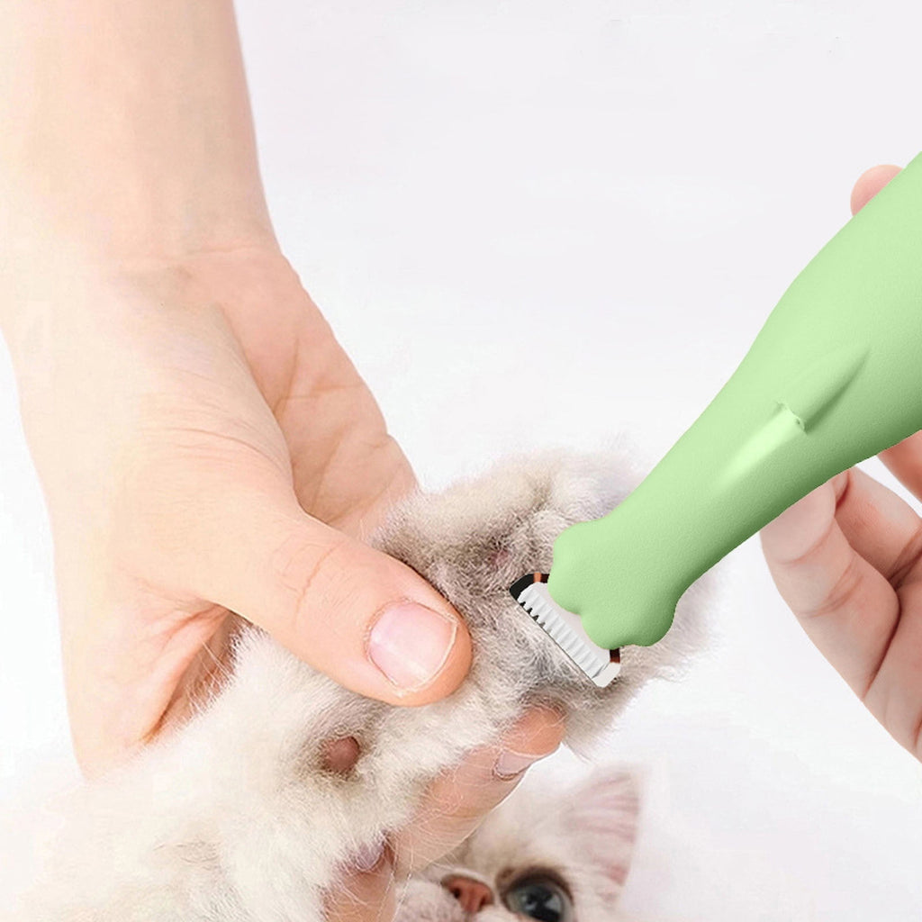 Professional Dog Grooming Kit - Cordless Quiet Pet Clippers with Nail Grinder & Long Hair Shaver for Matted Coats, Gentle Trimmer for Small Dogs & Cats Paws, Face & Ears