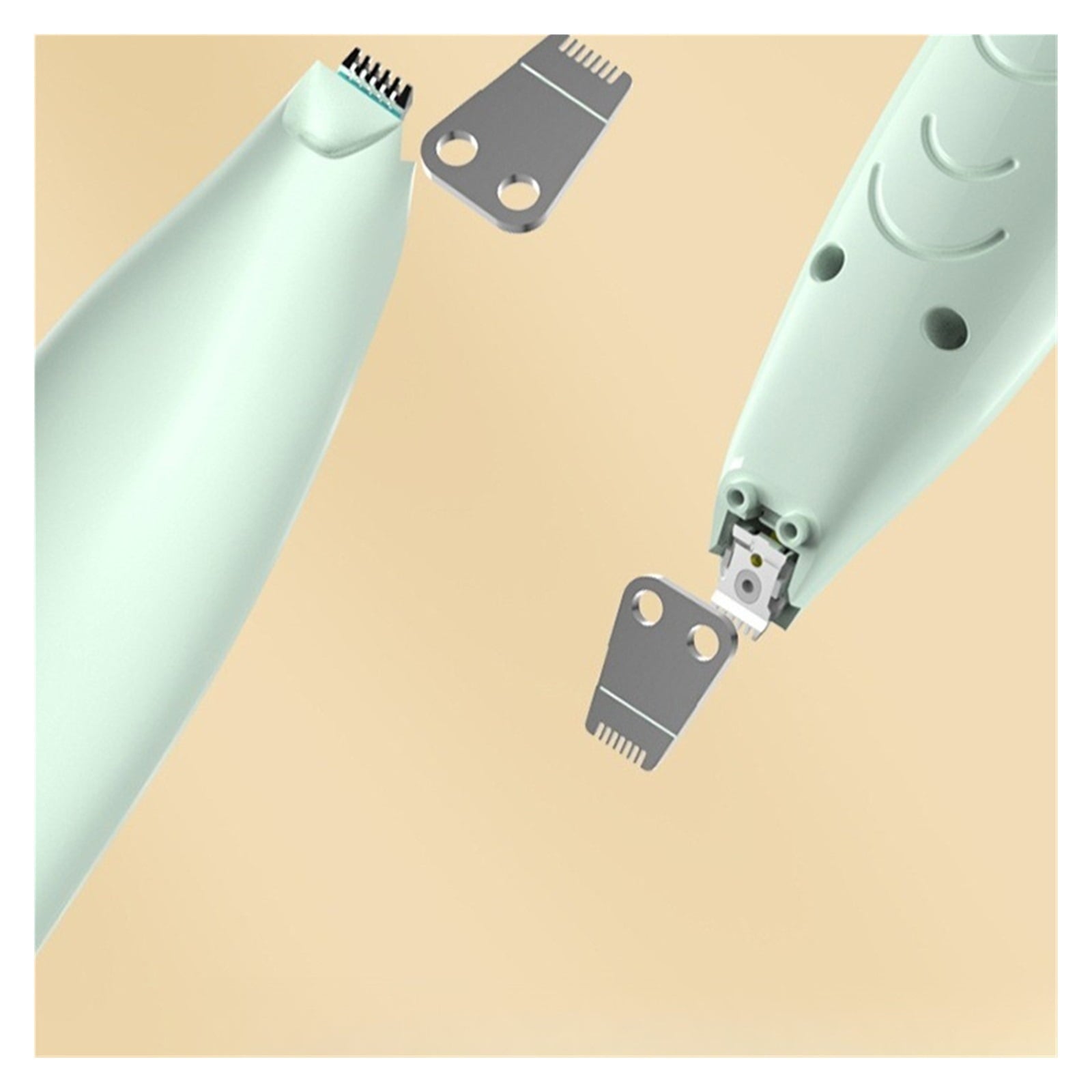 LED Pet Groomer Safe Trimmer for Dogs Cats Hair Trimming Efficient Quiet Home Grooming Kit ,Low Noise Pet Groomig Kit