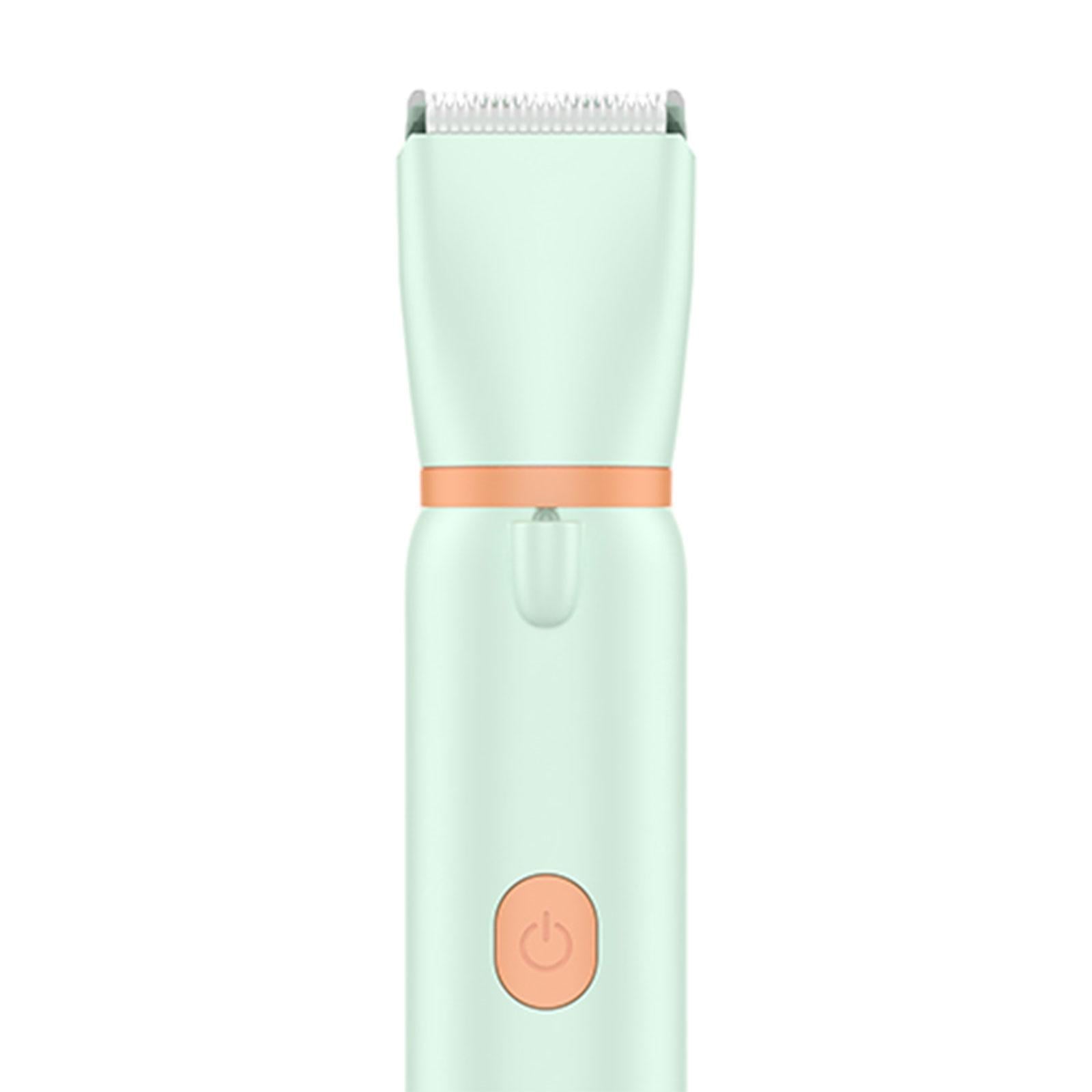 Fzaqwen Cat Dog Grooming Kit, 3 in 1 Professional Cordless Pet Hair Trimmer, Paw Trimmer Green