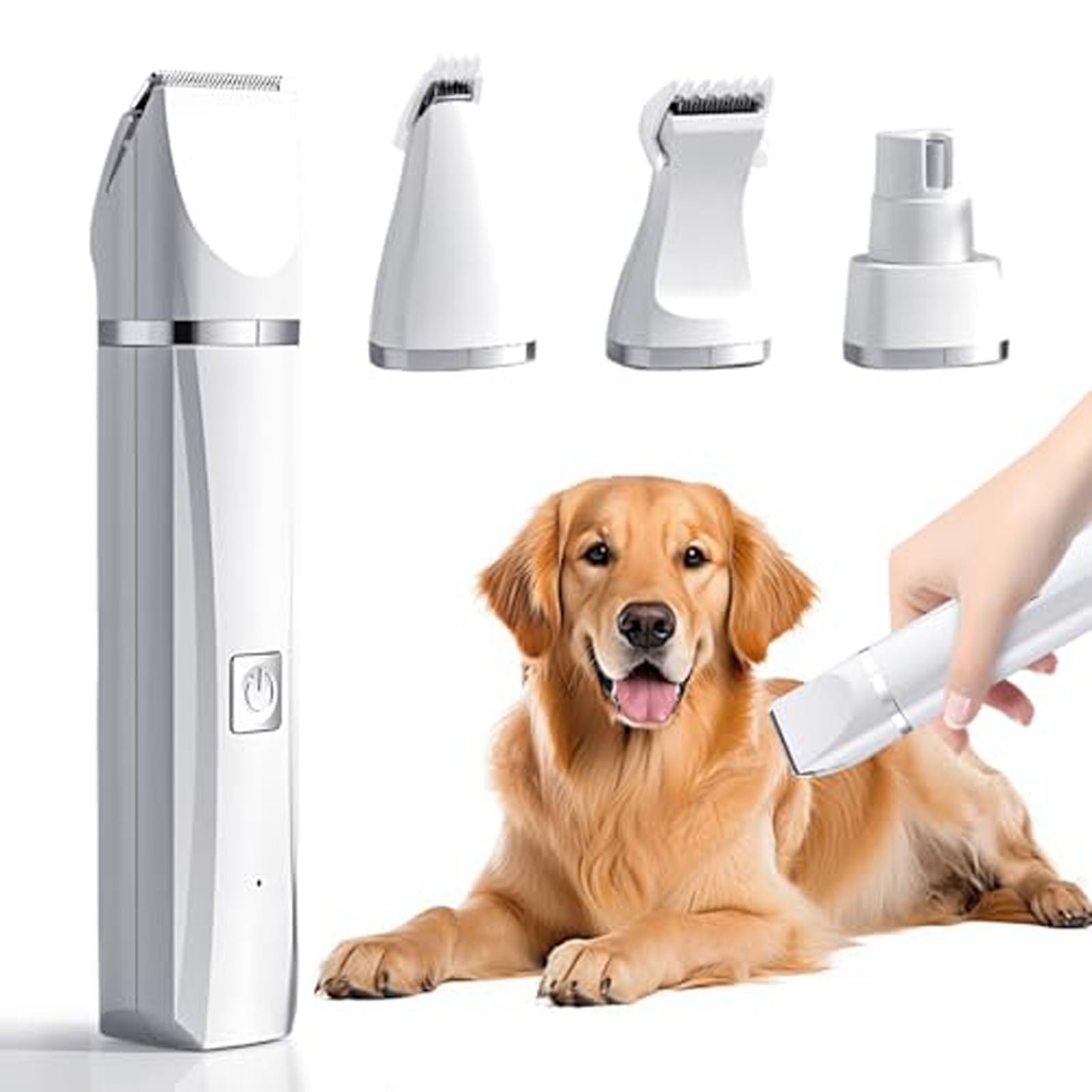 2026 4-in-1 Pet Grooming Kit Low Noise Cordless Trimmer for Dogs and Cats