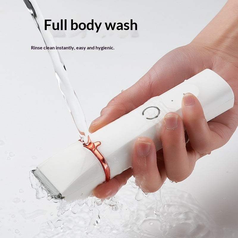 Dog Grooming Kit & Clipper - Low Noise, Cordless & Rechargeable Electric Pet Groomer, 4-in-1 Safe Trimmer for Dogs/Cats - Gentle on Paws, Face, Ears & Sensitive Areas