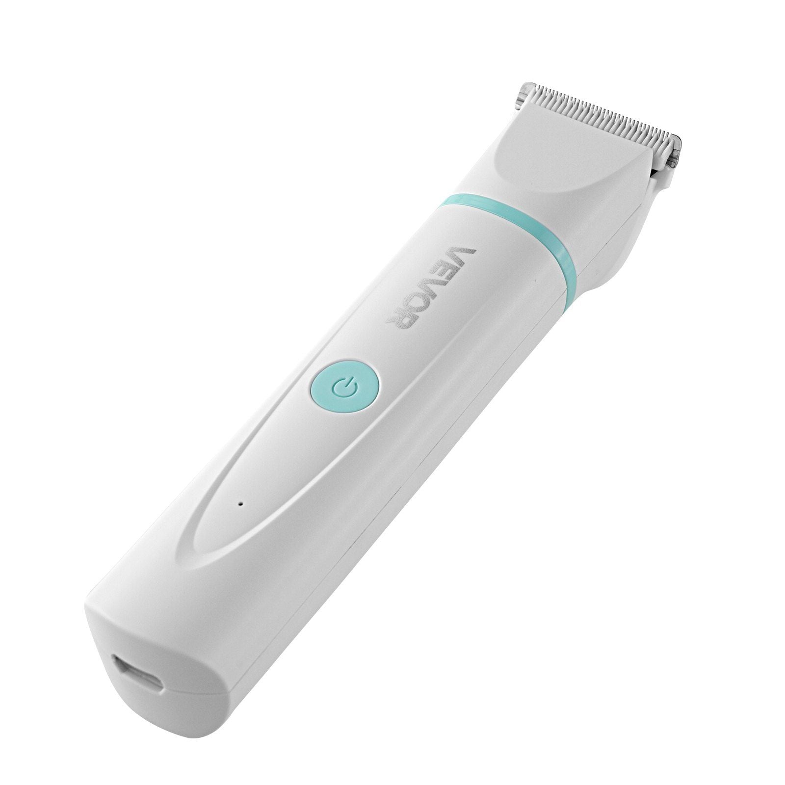 CAFORKP Rechargeable Dog Clippers Quiet 4-in-1 Kit 6 Combs Waterproof Pet Grooming Set