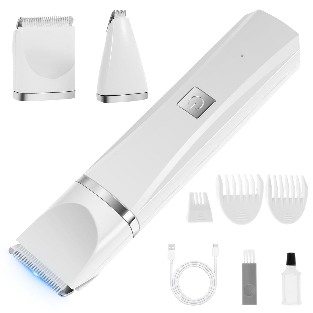 Lzvxtym Electric Pet Hair Clipper,Pet Hair Trimmer,Cordless Cat Paw Trimmer,Portable Hair Grooming Kit for Pet