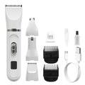 4 In 1 Pet Grooming Kit Cat Dog Hair Trimmer Clipper with Nail File and Safe