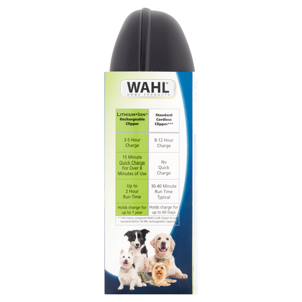 Wahl Lithium Ion Pro Series Cordless Rechargeable Dog Grooming Kit - #9766