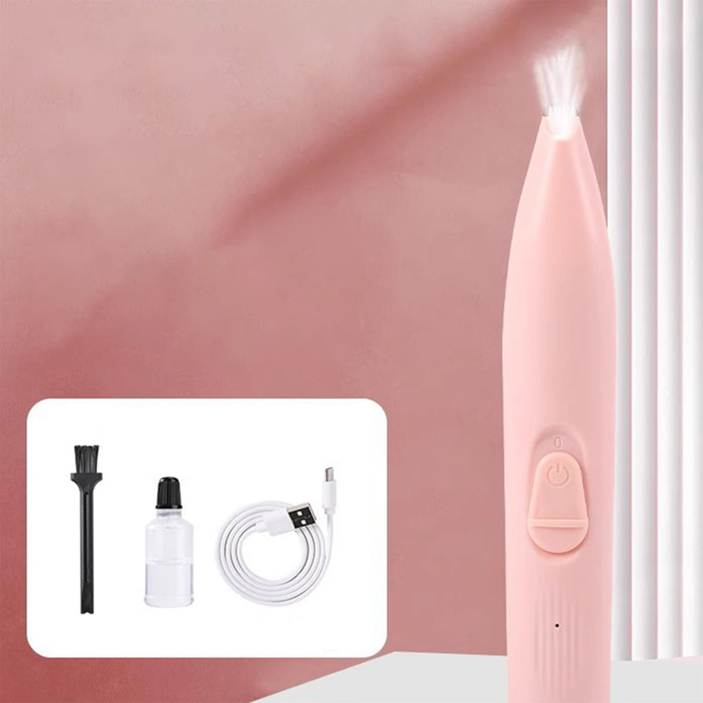 Low Noise Pet Grooming Clipper, Electric Pet Hair Shaver, Paw Hair Trimming Kit, Efficient Blade Head for Cats and Dogs, Portable Foot Hair Trimmer