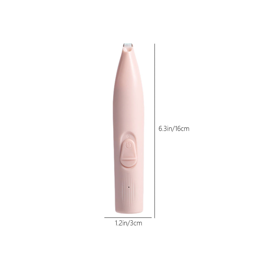 Low Noise Pet Grooming Clipper, Electric Pet Hair Shaver, Paw Hair Trimming Kit, Efficient Blade Head for Cats and Dogs, Portable Foot Hair Trimmer