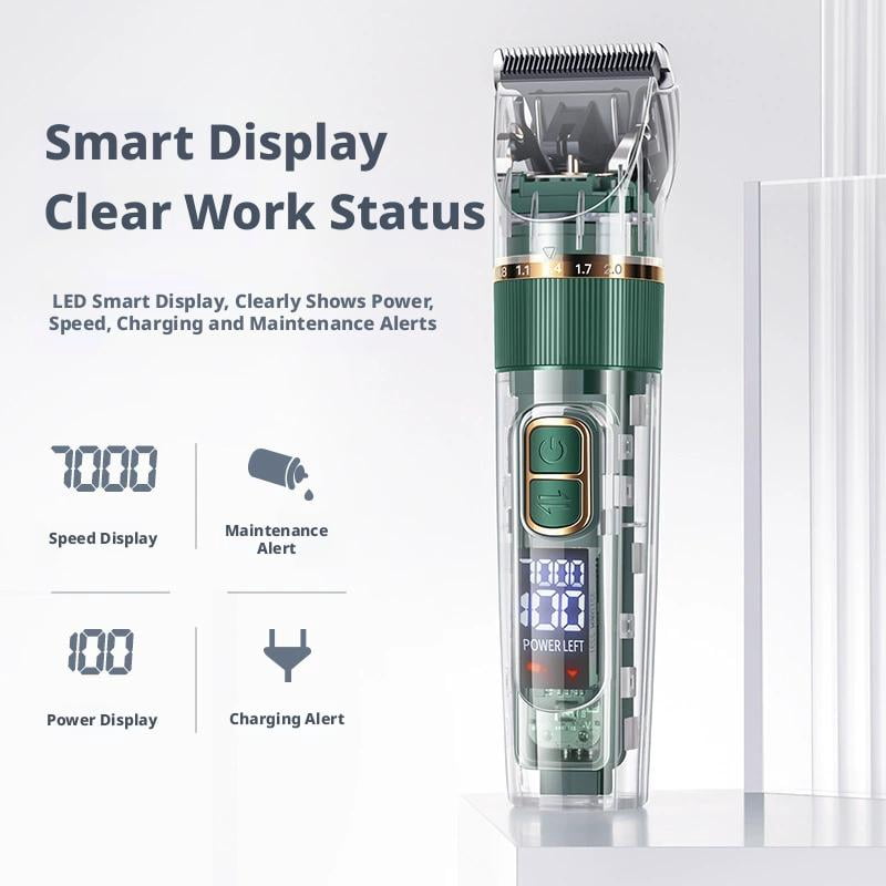 Pet Electric Grooming Kit for Dogs & Cats, Electric Paw Trimmer with Nail Clippers, Professional Pet Hair Shaver for Paw Grooming & Cleaning