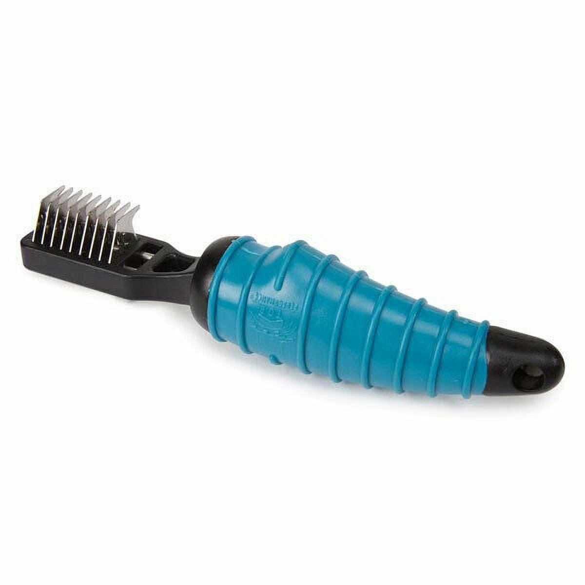 4 Piece Dog Grooming Tool Kit Professional Pet Groomer Basic Supplies Teal Color