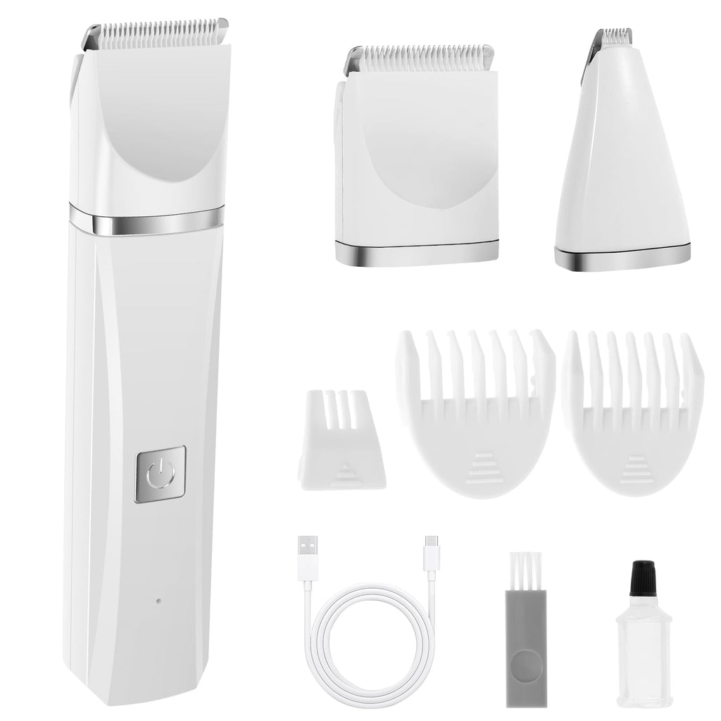 Lzvxtym Electric Pet Hair Clipper,Pet Hair Trimmer,Cordless Cat Paw Trimmer,Portable Hair Grooming Kit for Pet