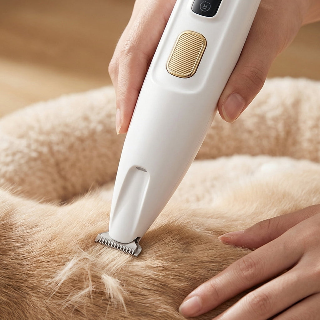 Quiet Cat Clippers for Matted & Long Hair, Cordless Pet Shaver Grooming Kit for Cats, Small Dogs & Animals