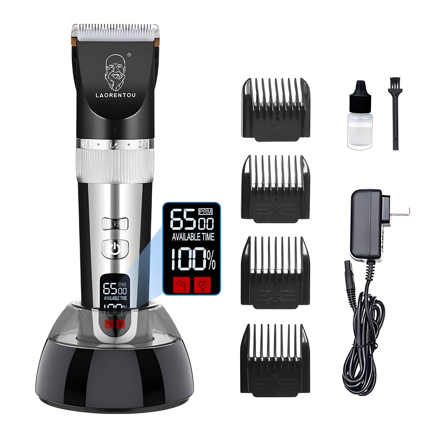 Pet Daily Kit Electric Multi-Purpose Cordless Pet Grooming Kit Professional Rechargeable Dog Hair Clippers Low Noise