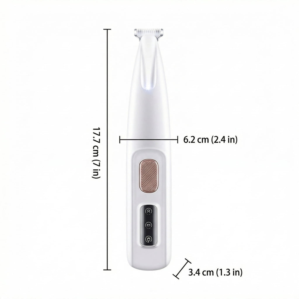 Quiet Cat Clippers for Matted & Long Hair, Cordless Pet Shaver Grooming Kit for Cats, Small Dogs & Animals