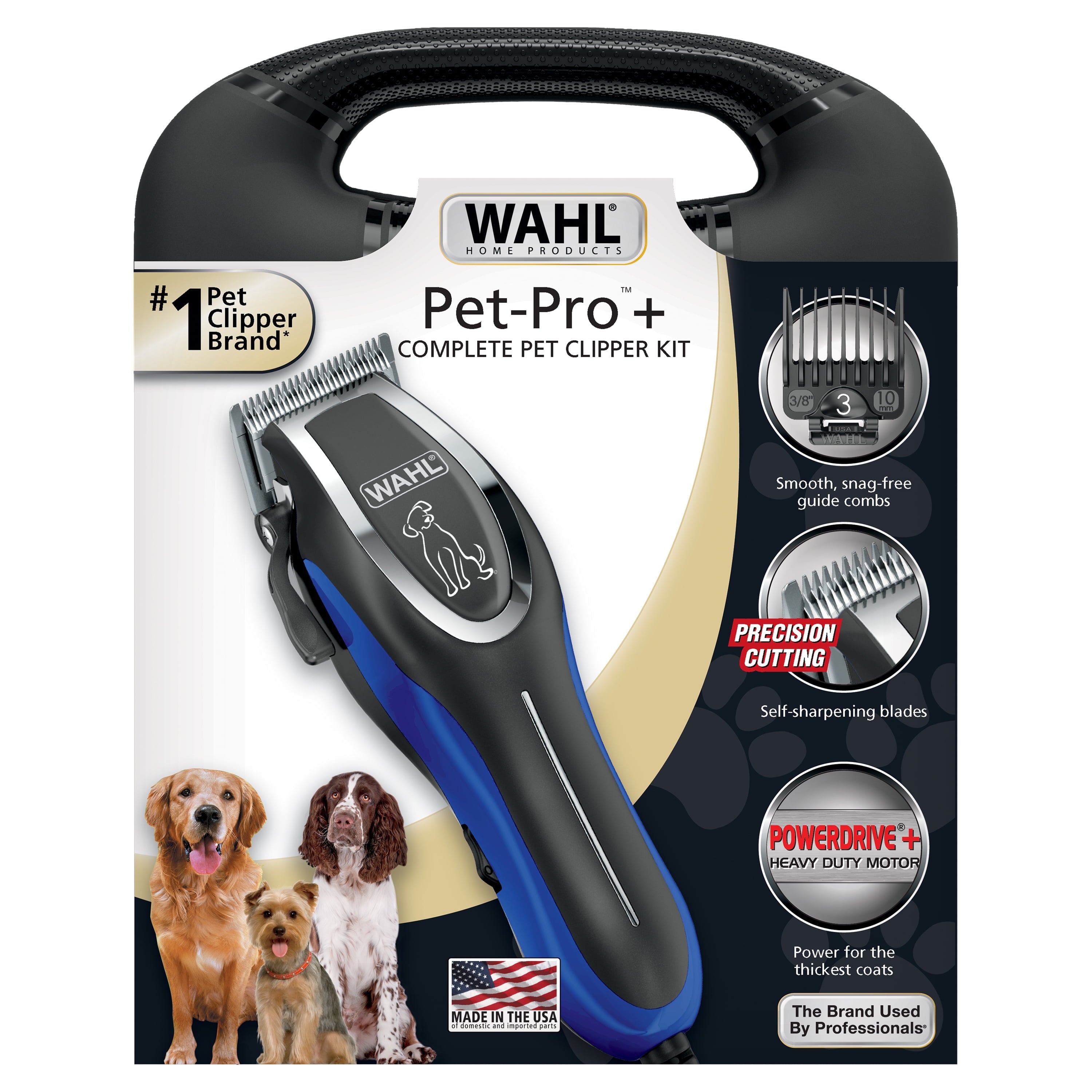 Wahl Pet Pro + Corded Complete Pet Clipper Kit for Dogs - 3023915