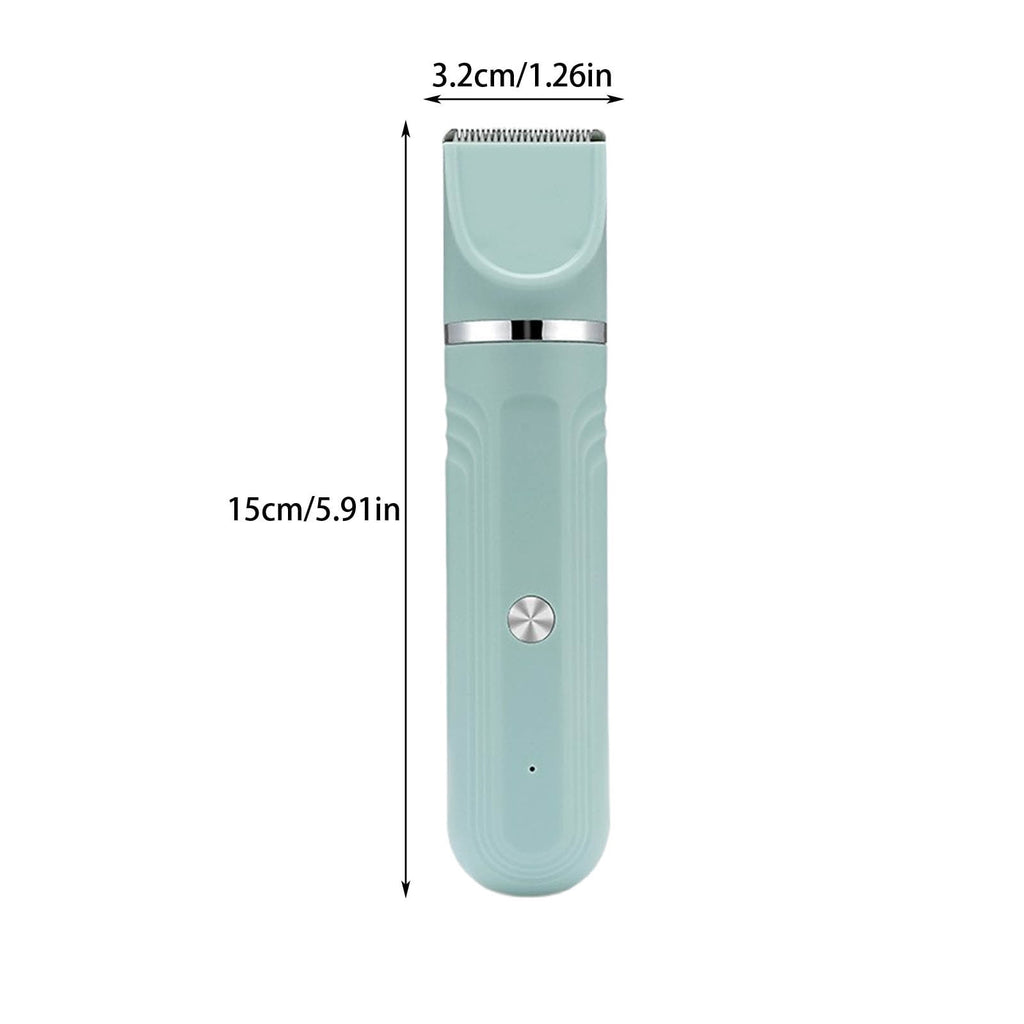 4-in-1 Pet Grooming Kit with Ceramic Blade, Low Noise Clippers for Dogs Cats, Rechargeable Trimmer for Paw Pad Hair & Nail Care