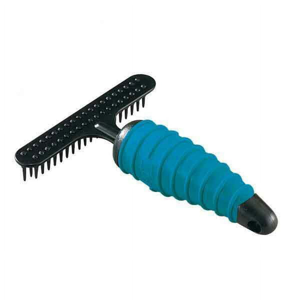 4 Piece Dog Grooming Tool Kit Professional Pet Groomer Basic Supplies Teal Color