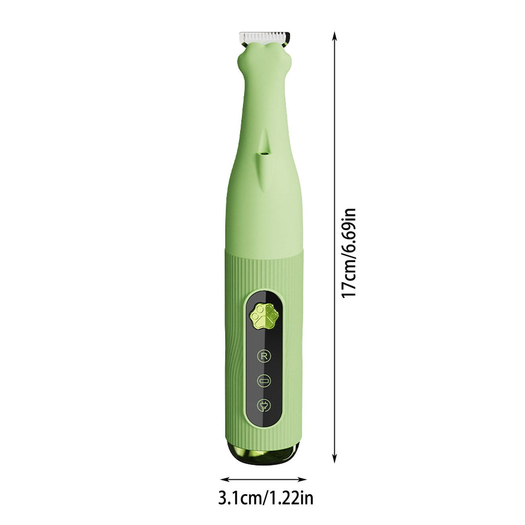 Professional Dog Grooming Kit - Cordless Quiet Pet Clippers with Nail Grinder & Long Hair Shaver for Matted Coats, Gentle Trimmer for Small Dogs & Cats Paws, Face & Ears