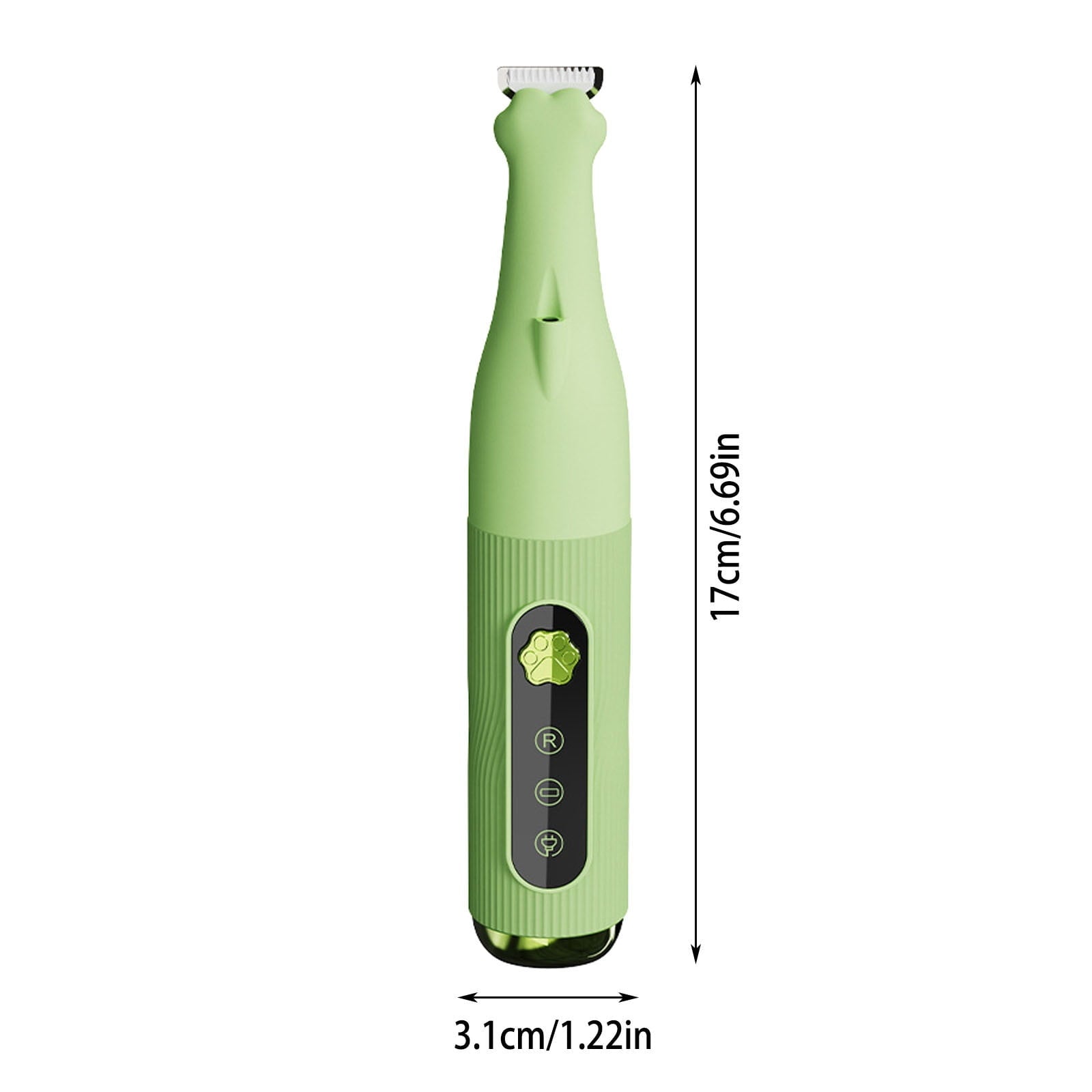 Professional Dog Grooming Kit - Cordless Quiet Pet Clippers with Nail Grinder & Long Hair Shaver for Matted Coats, Gentle Trimmer for Small Dogs & Cats Paws, Face & Ears