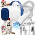 AIRROBO GP04 Dog Grooming Kit, 5 Grooming Tools, Pet Grooming Vacuum, Dog Clippers Kit, Low noise