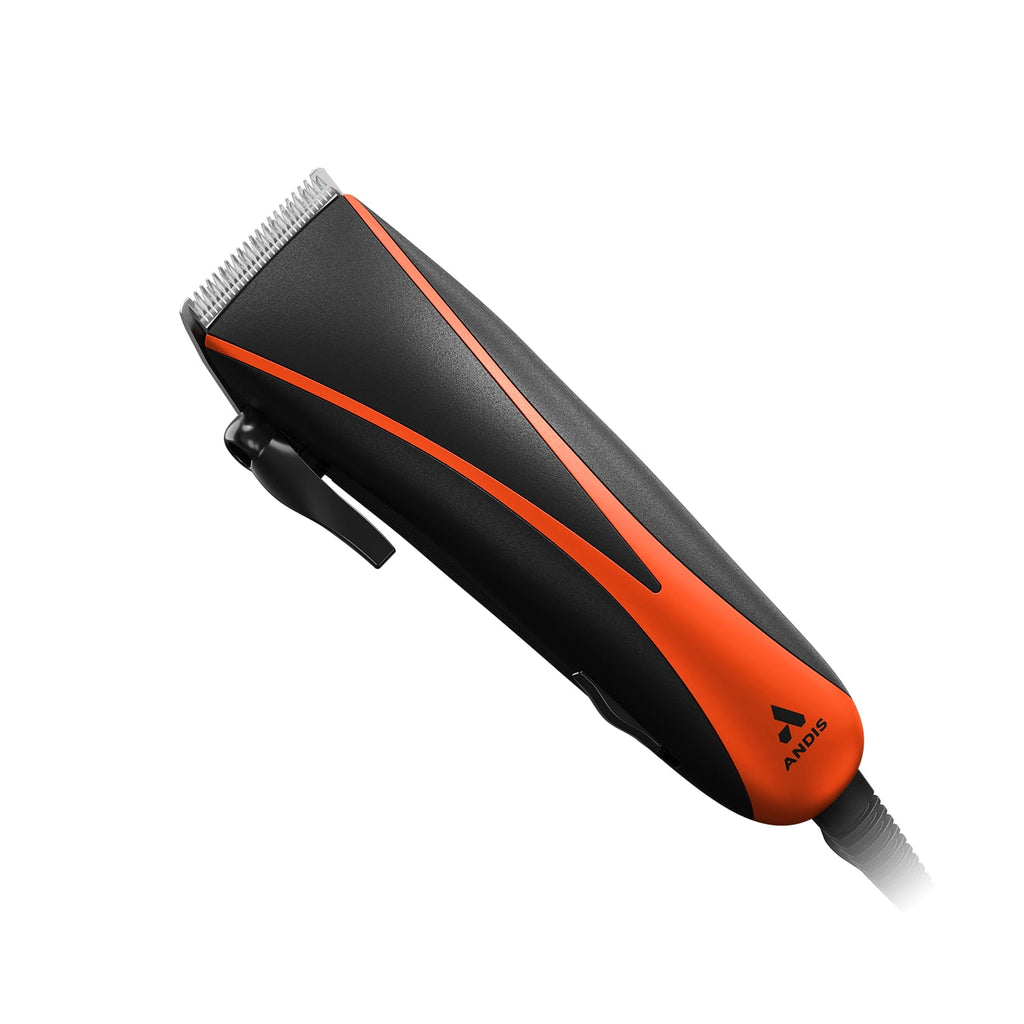 Andis EasyClip Starter Adjustable Clipper Kit for small animal (Dog & Cat), Orange