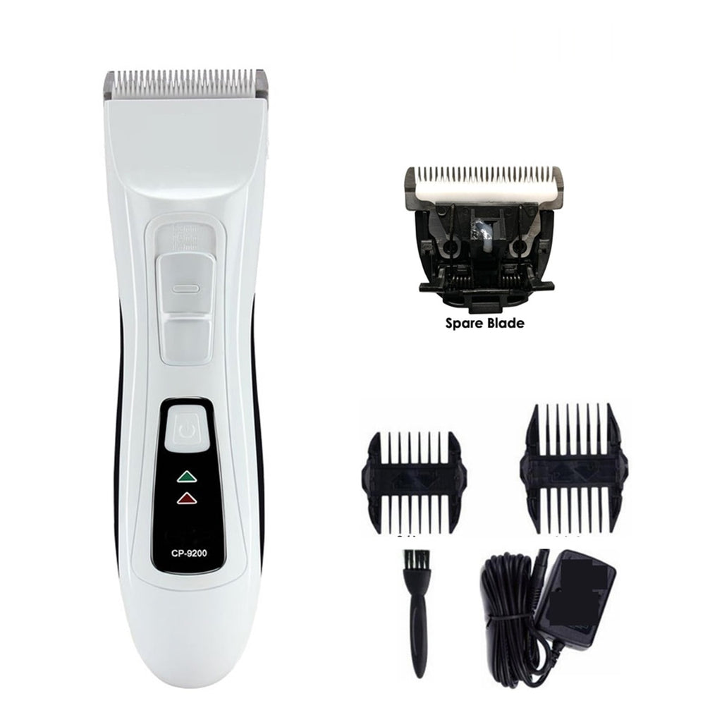 CP9200 Pet Trimmer Rechargeable Dog Hair Clipper Electric Dog Grooming Haircut Shaver Machine ,Low Noise Pet Groomig Kit