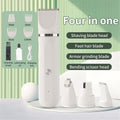 Dog Grooming Kit, Cordless Dog Clippers for Grooming, Low Noise Paw Trimmer Electric, Cat Hair Clippers Kit with Nail Grinder, Rechargeable Pet Hair Shaver for Small & Large Cat Pet