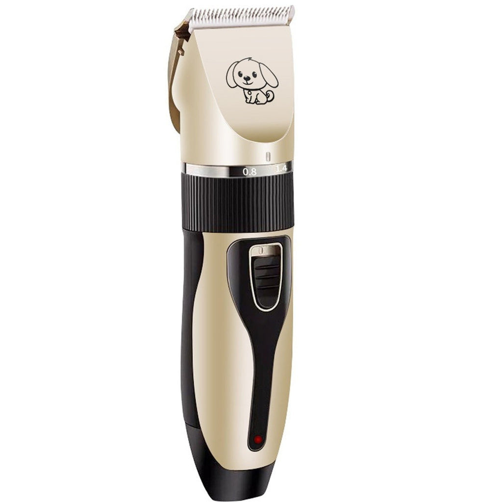JilgTeok Pet Dog Grooming Clippers, Rechargeable Low Noise Pet Clippers, Dog Hair Grooming Kit Dog Shaver With 8 Comb, Quiet Electric Shears For All 8ml