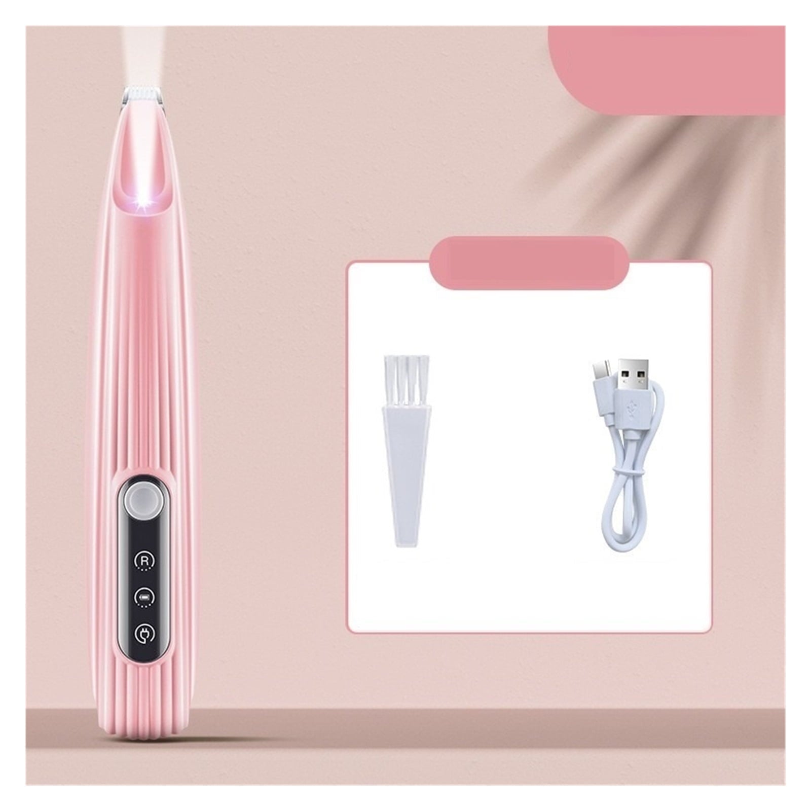 LED Pet Groomer Safe Trimmer for Dogs Cats Hair Trimming Efficient Quiet Home Grooming Kit ,Low Noise Pet Groomig Kit