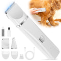 Lzvxtym Electric Pet Hair Clipper,Pet Hair Trimmer,Cordless Cat Paw Trimmer,Portable Hair Grooming Kit for Pet