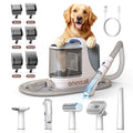 Oneisall LM5 Dog Grooming Vacuum/13Kpa Low Noise Pet Grooming Vacuum /3L Large Dust Bin Dog Vacuum for Shedding Grooming/Dog Grooming Kit Including 6 Tools for Dhedding Thick Coats and Home Cleaning