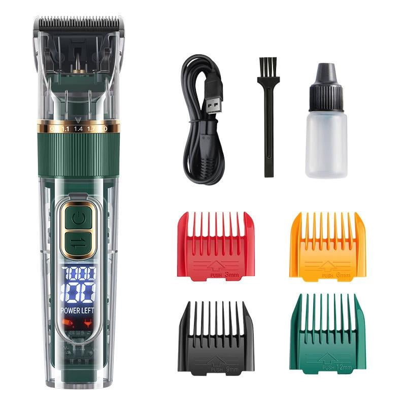 Pet Electric Grooming Kit for Dogs & Cats, Electric Paw Trimmer with Nail Clippers, Professional Pet Hair Shaver for Paw Grooming & Cleaning