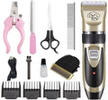 Rechargeable Cordless Dogs Cats Horse Grooming Clippers - Professional Pet Hair Clippers with Comb Guides for Dogs Cats Horses and Other House Animals Pet Grooming Kit
