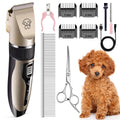 Syenll Dog Shaver Clippers, Low Noise Electric Hair Clipper Set Cordless Dog Grooming Kit for Dogs Cats Pet