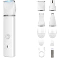 ZDM Dog Clippers Grooming Kit Hair Clipper-Low Noise Paw Trimmer- Rechargeable - Cordless Quiet Nail Grinder Shaver for Cats and Other Pets