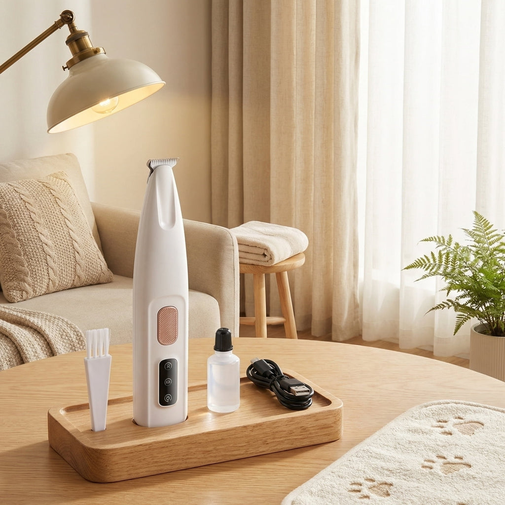 Quiet Cat Clippers for Matted & Long Hair, Cordless Pet Shaver Grooming Kit for Cats, Small Dogs & Animals