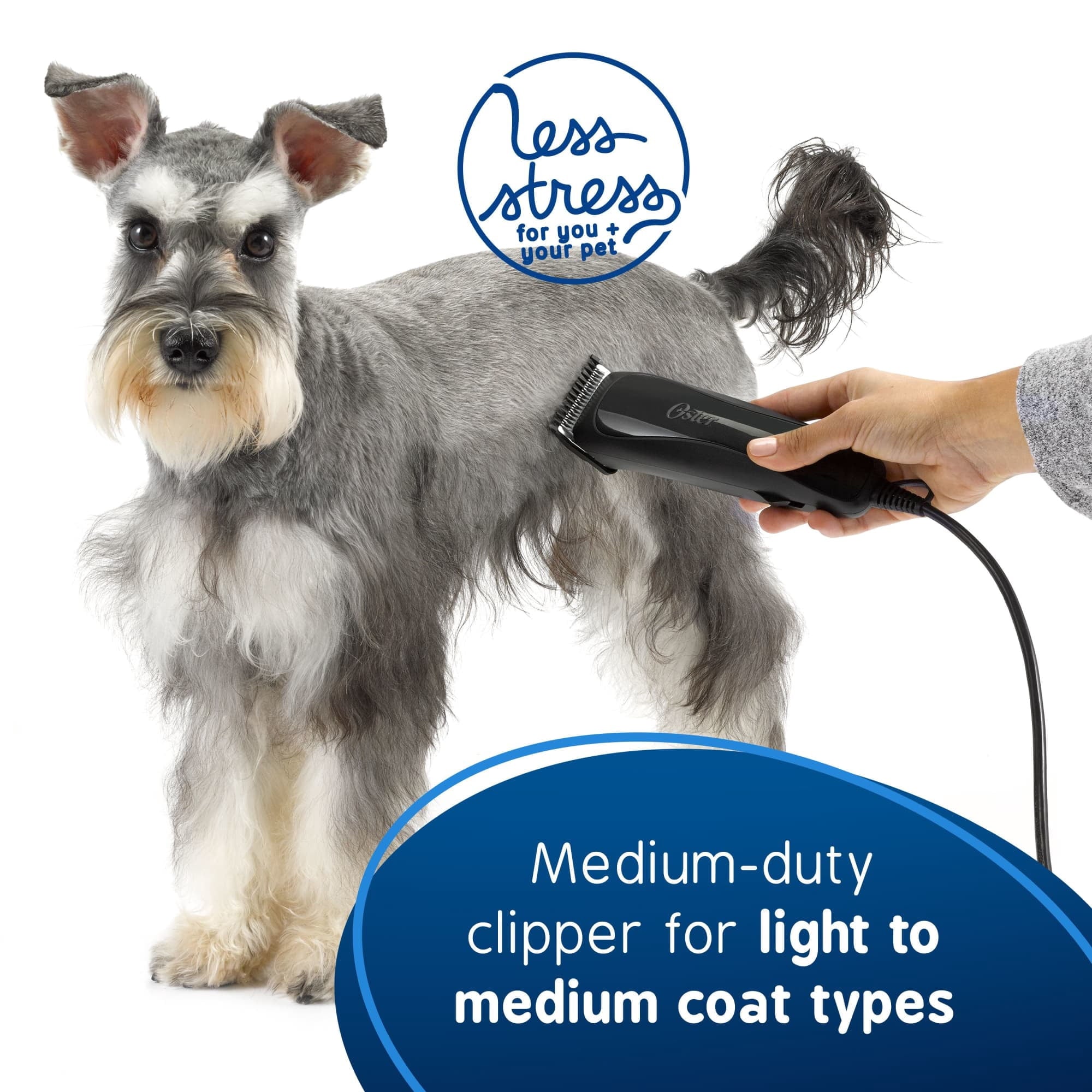 Oster Calm Clips Medium Duty Clipper Grooming Kit for Dogs & Cats