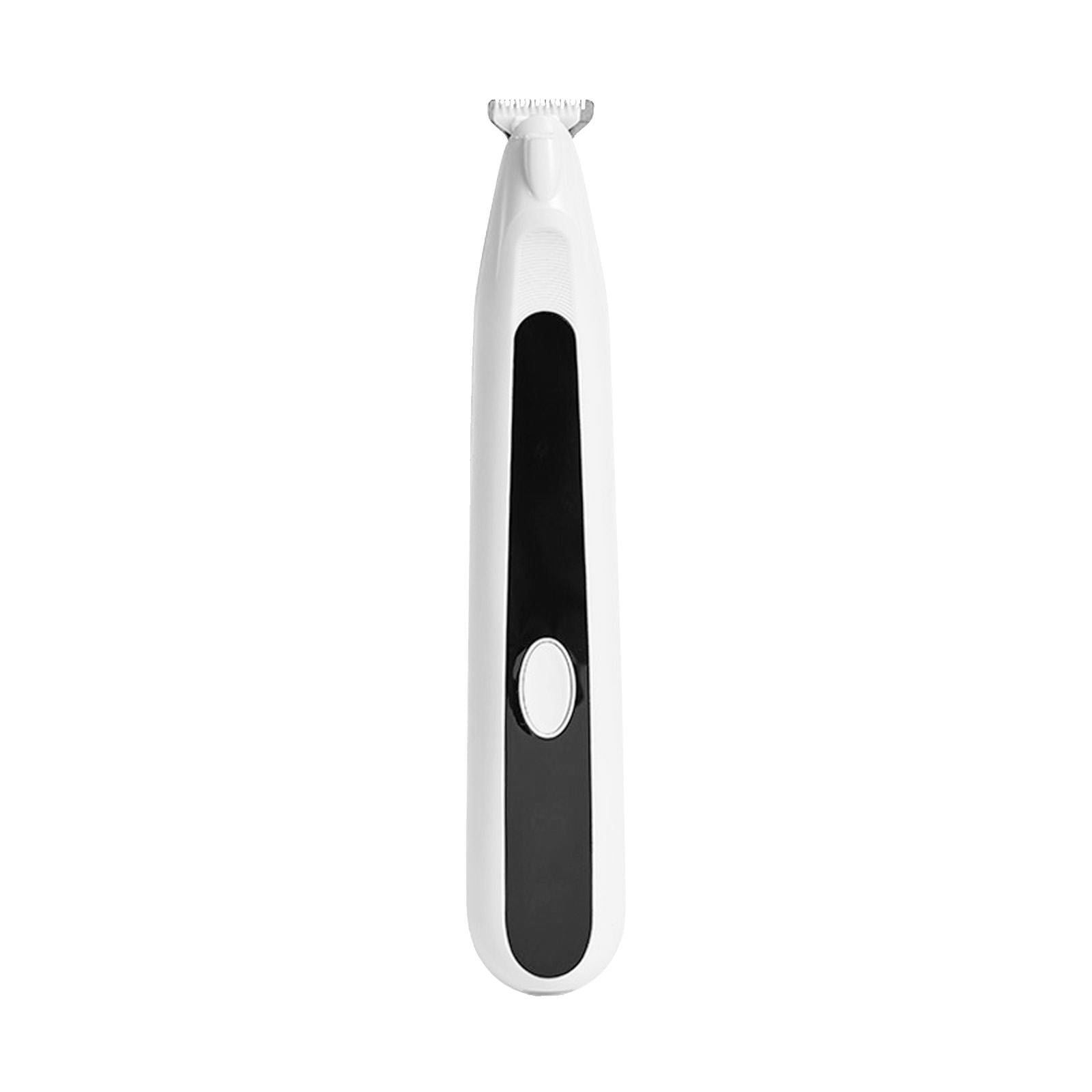 LGCASL Pet Grooming Kit, Small to Medium-Sized Pet Grooming Tools Dog Trimmer Pet Precision Trimmer for Cordless Dog Clipper Trimmer for Dogs Usb Rechargeable Noise Dog Grooming for Ears, White