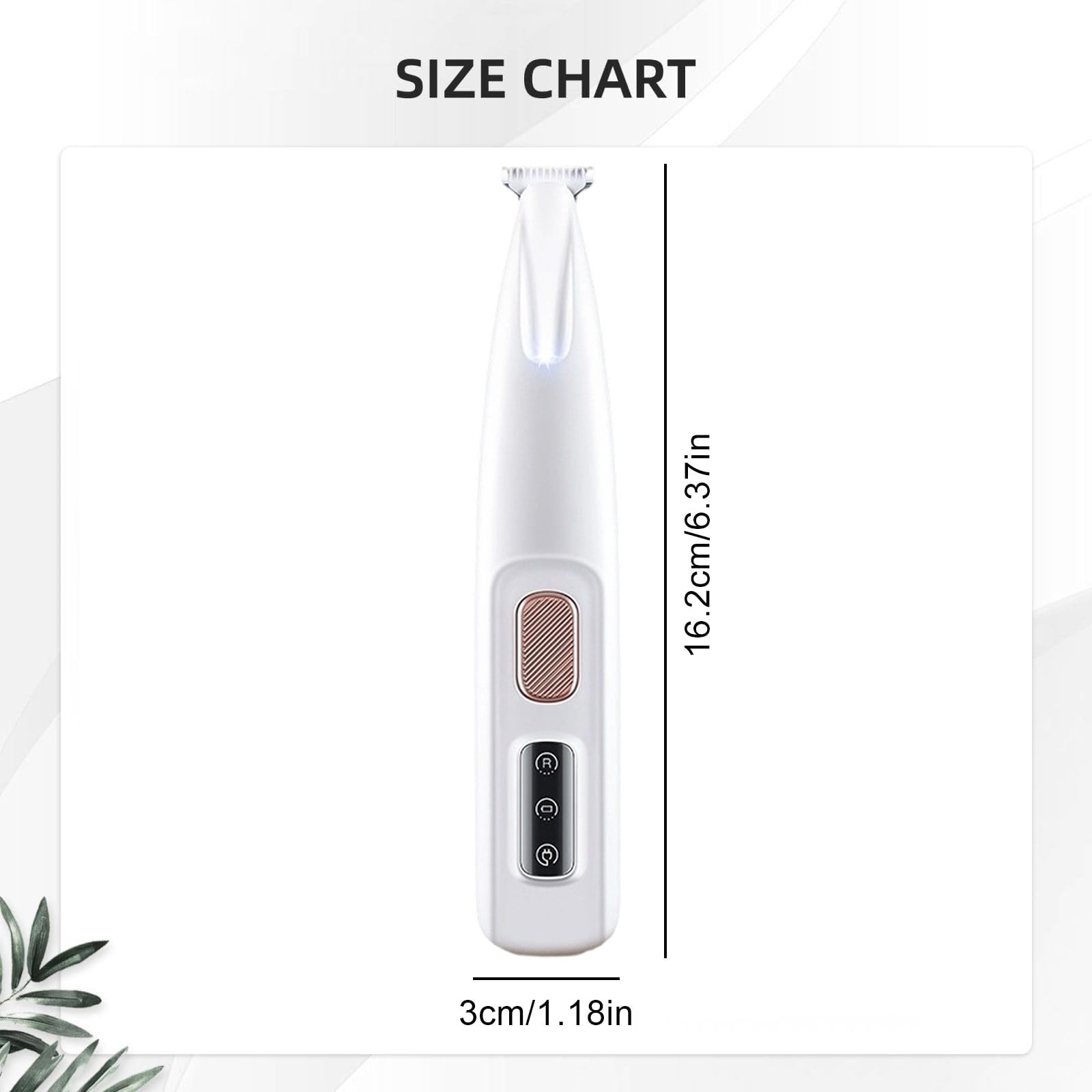 Barhoo Multifunctional Pet Grooming Trimmer Rechargeable Low Noise Hair Clipper with Led Light Precision Shaver for Dogs Cats Ears Face Paws Buttocks Cordless Electric Pet Grooming Kit Waterproof