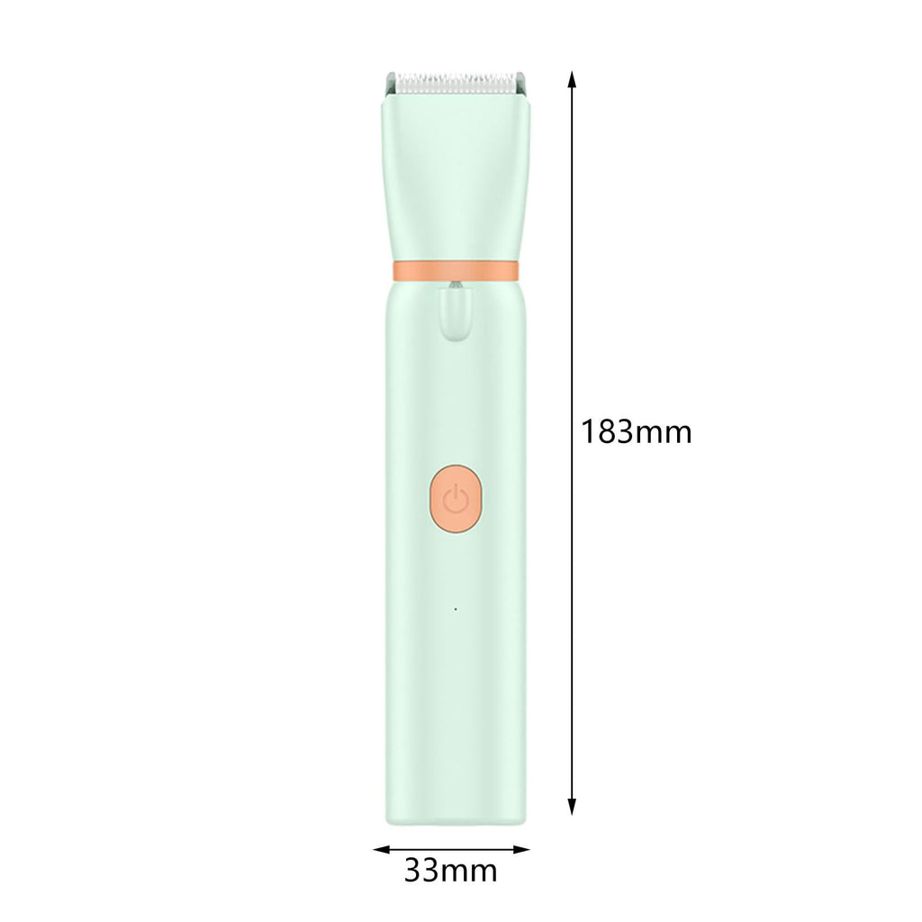 Fzaqwen Cat Dog Grooming Kit, 3 in 1 Professional Cordless Pet Hair Trimmer, Paw Trimmer Green