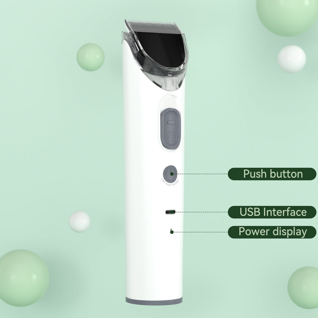 5 In 1 Pet Grooming Kit Vacuum Suction Professional Pet Hair Clipper, 1.5L Grooming Tools for Dogs Cats Pets, Dog Vacuum Brush for Shedding Grooming