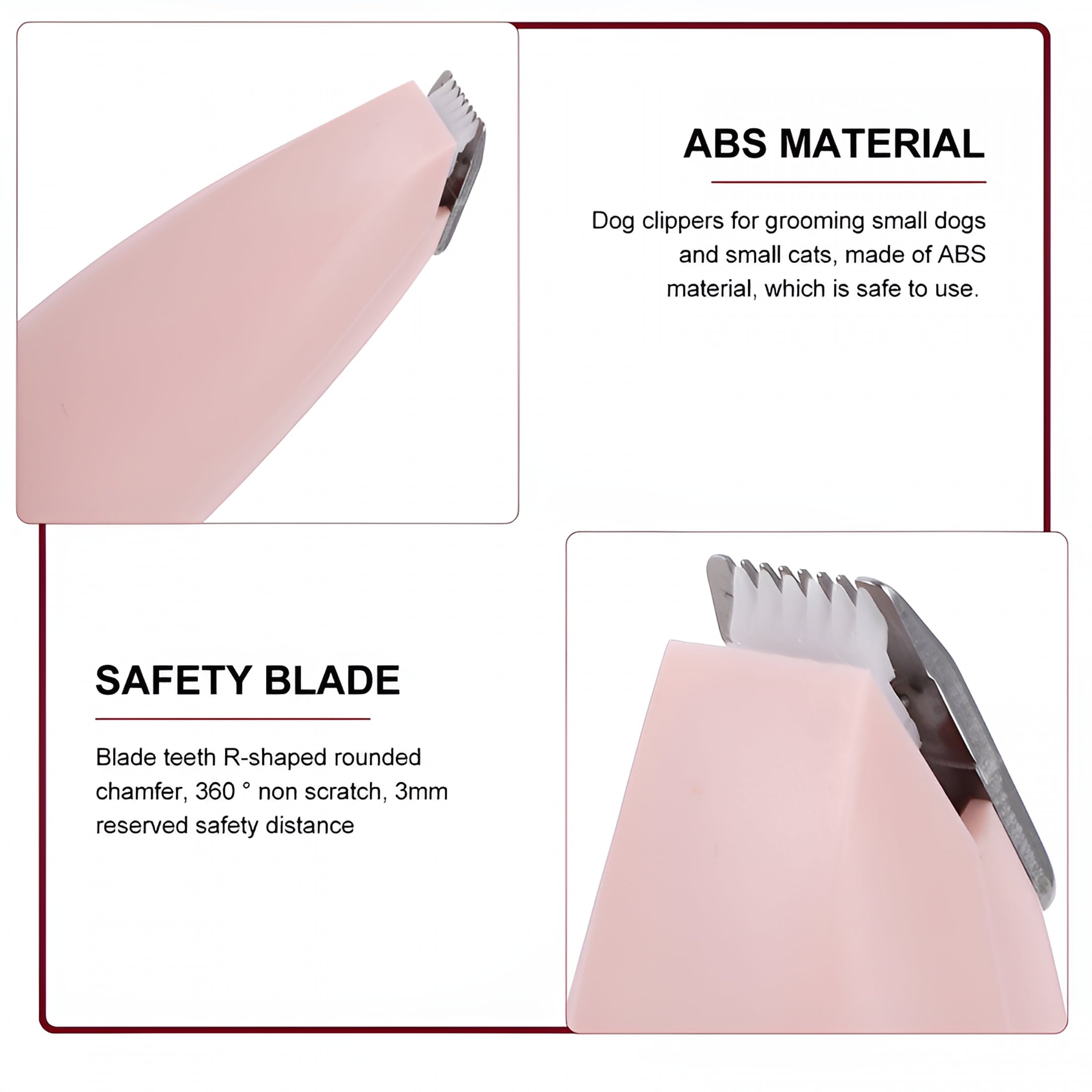 ACDANC Dog Paw Trimmer Cat Clippers for Matted Hair Electric Razor Pet Grooming Scissors Grooming Kit for Dogs at Home