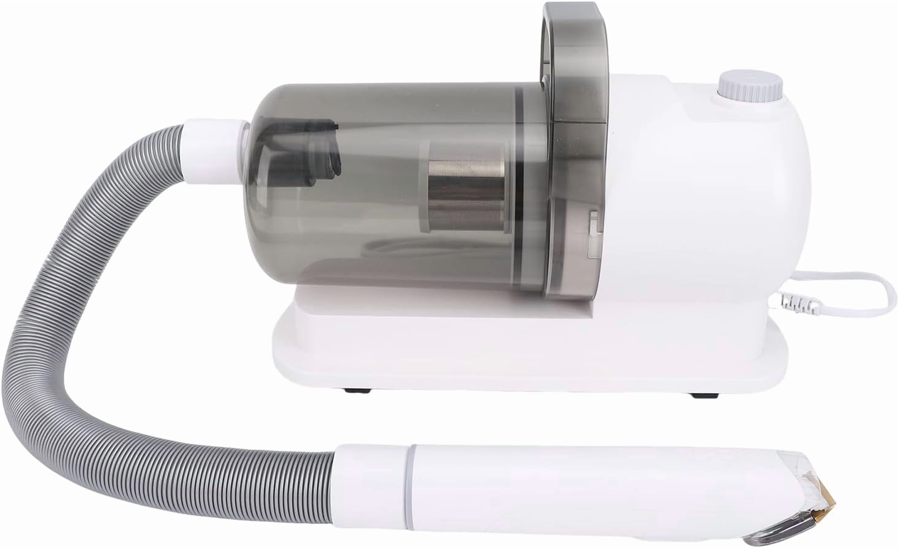 5-in-1 Pet Grooming Kit Vacuum Brush Electric Clipper with 2.5L Dust Cup Low Noise Deshedding Tool for Dogs Cats Home Cleaning